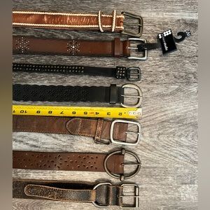 7 Belts 37-40 inches.